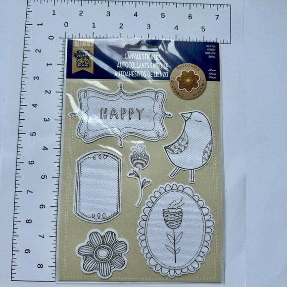 Scrapbooking Embellishments Cork Canvas Burlap New Lot Of 32 Packs - Picture 7 of 16